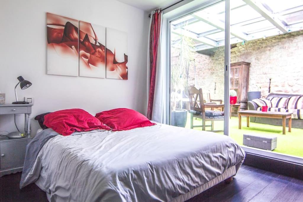 Appartement Avec Jardin Interieur 4 Pers Centre Ville Nemours Zewnętrze zdjęcie